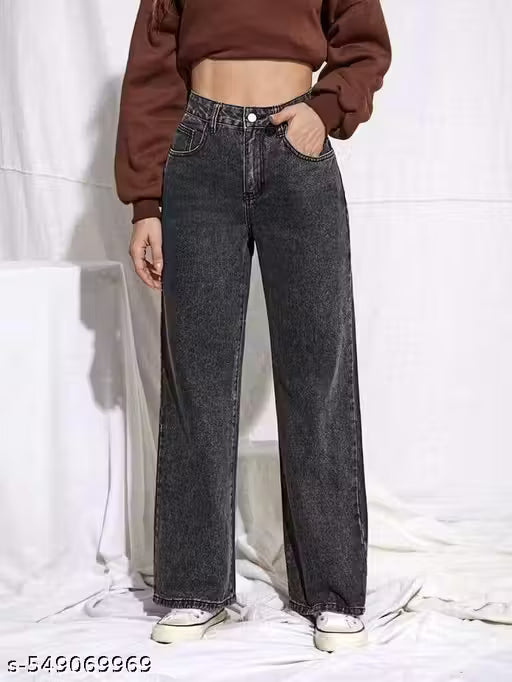 straight leg jeans