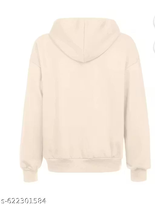 oversized zipper hood jacket